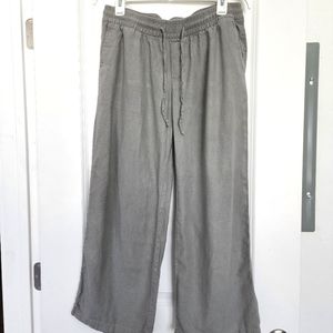 Old Navy grey linen pants